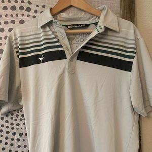 Travis Mathew Chive golf shirt
